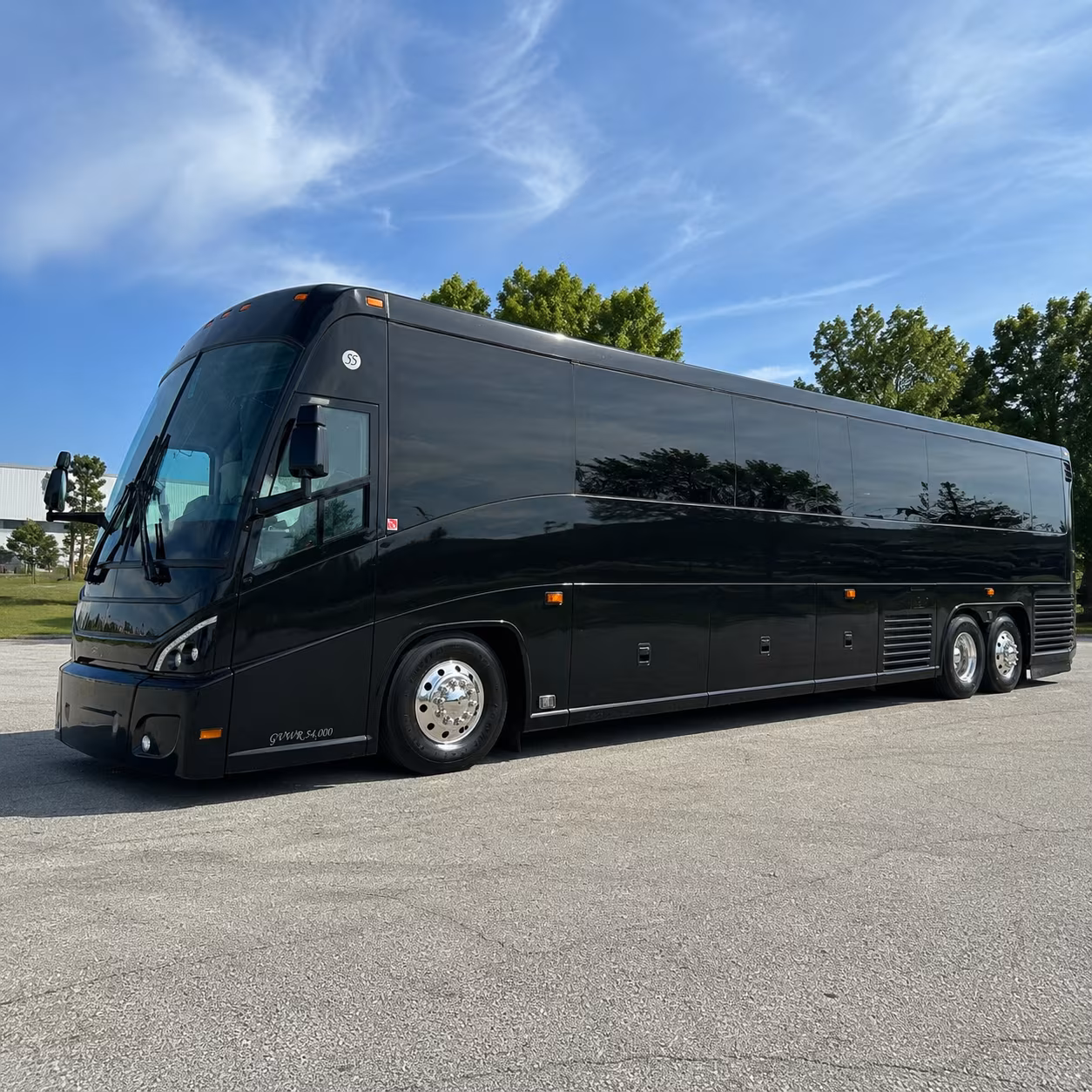 north las vegas charter bus services exterior
