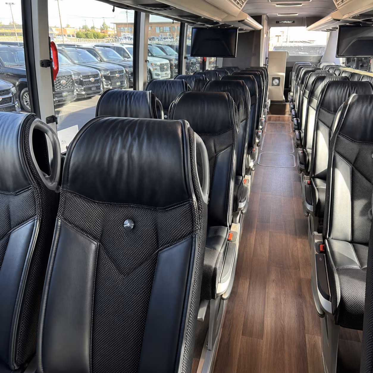 north las vegas private event transportation onboard seating